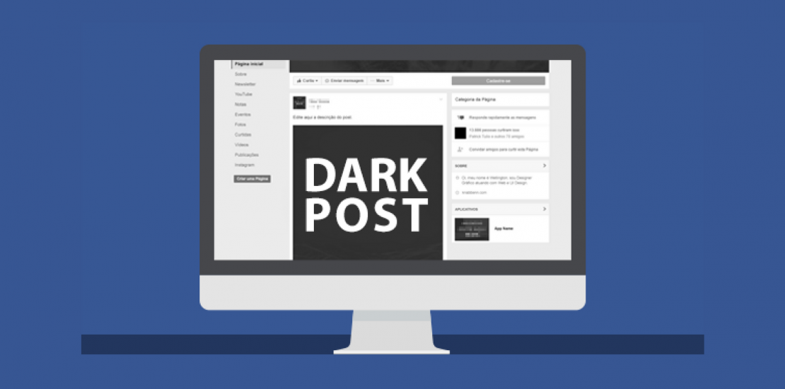 dark post